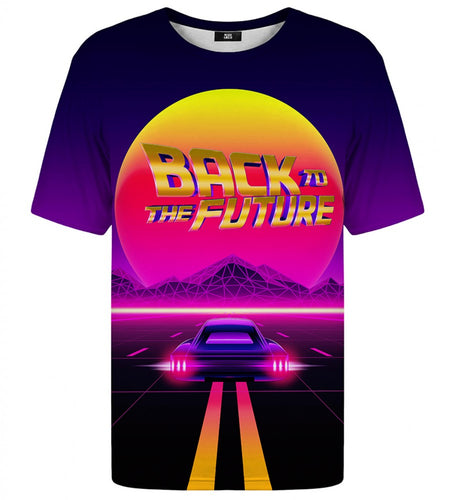 Futuristic Back to the Future - T-shirt